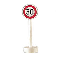 Trafikskylt, 30 km/h