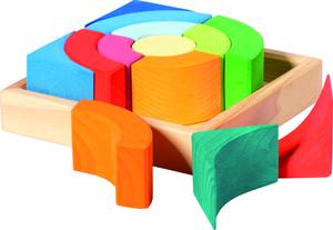 Klossar i ram Cirkel